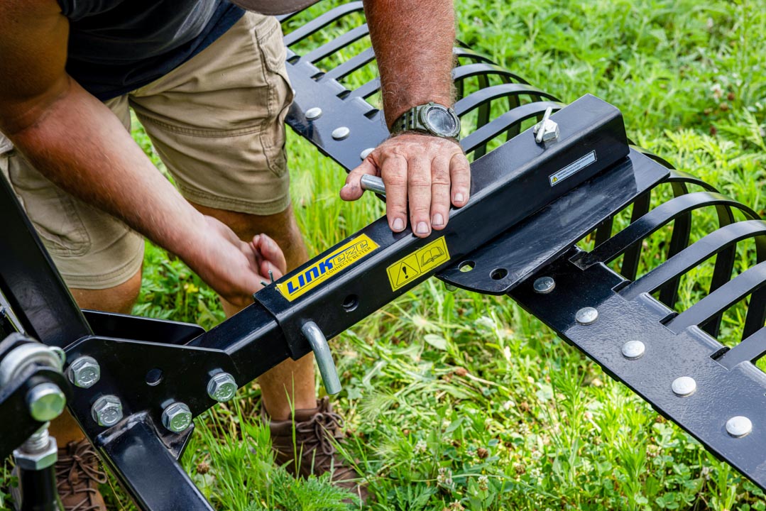 LinkEZE ATV/UTV Landscape Rake (60")
