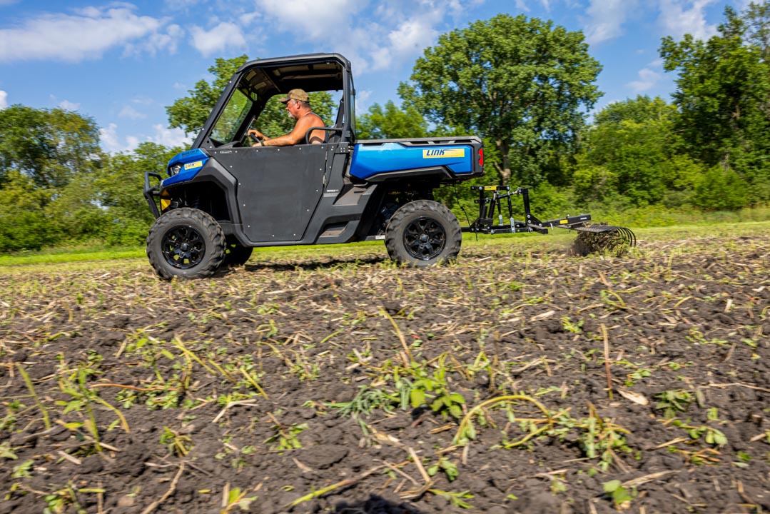 LinkEZE ATV/UTV Landscape Rake (60")