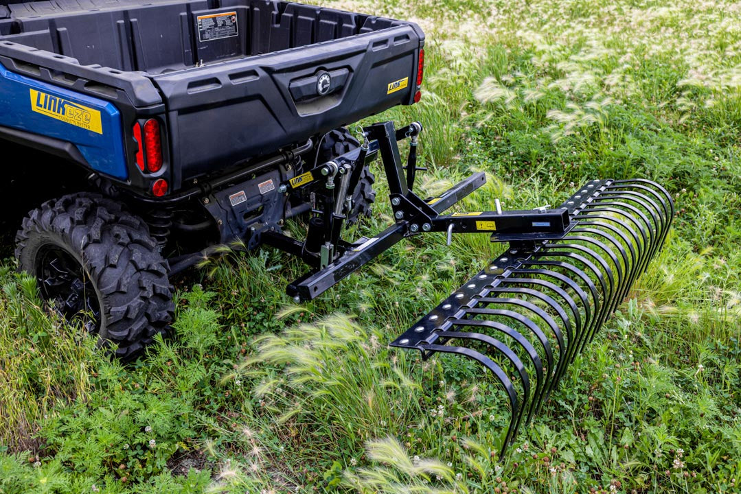 LinkEZE ATV/UTV Landscape Rake (60")