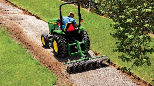 landscape rake for tractor