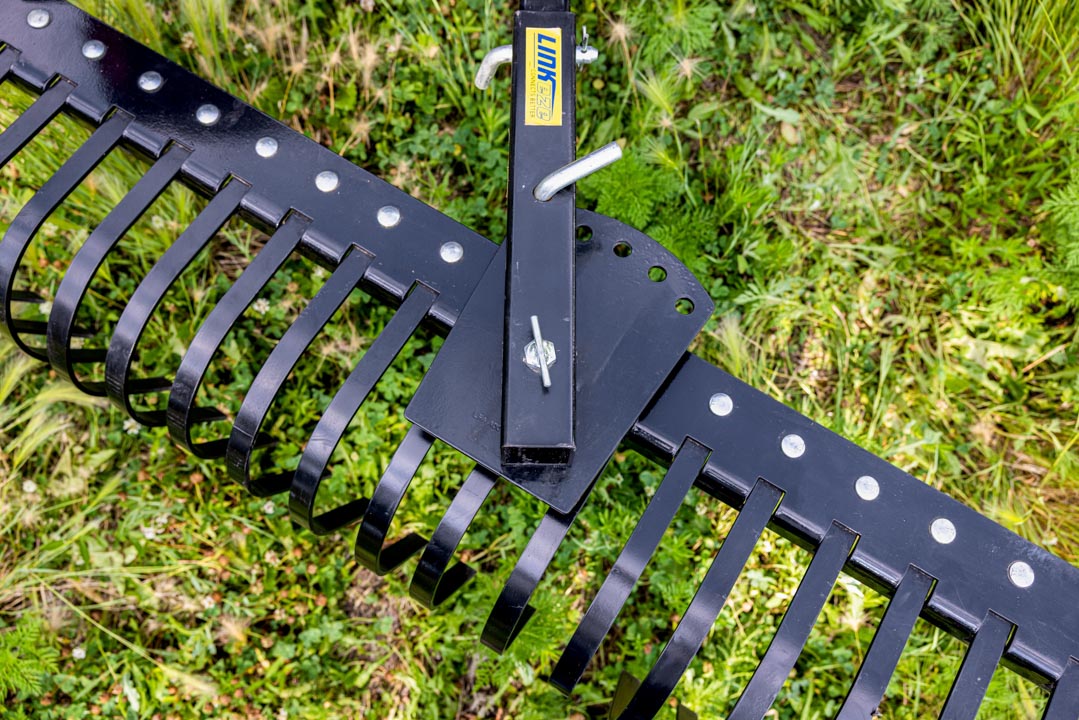 LinkEZE Landscape Rake – Durable Debris and Gravel Clearing Attachment