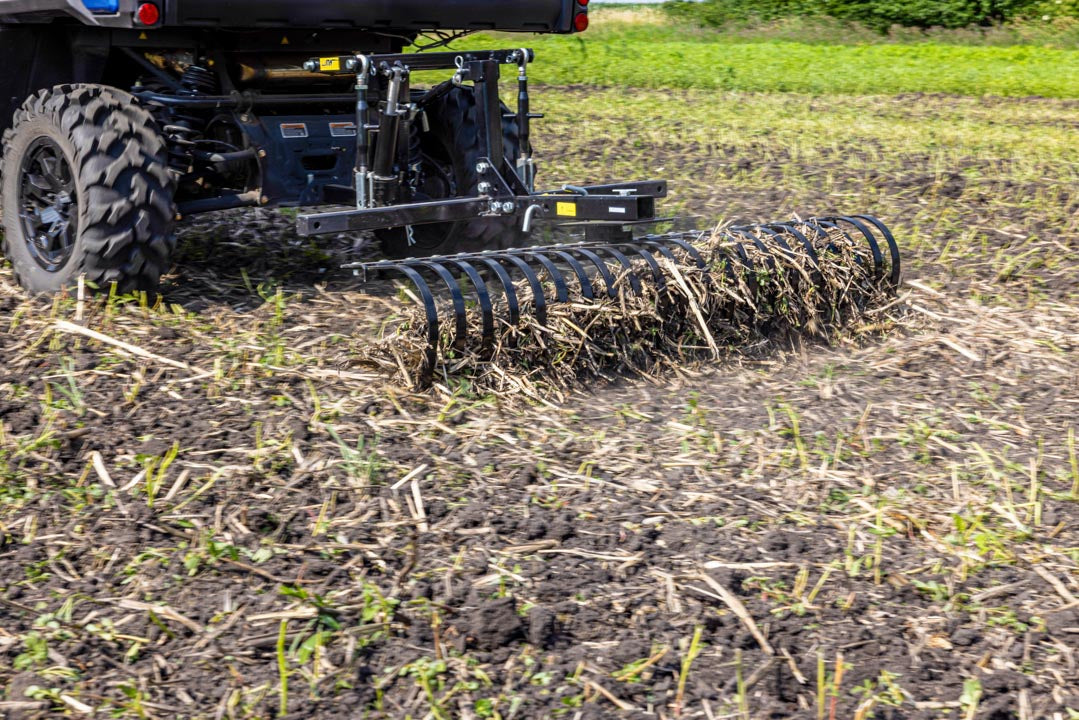 LinkEZE Landscape Rake – Durable Debris and Gravel Clearing Attachment