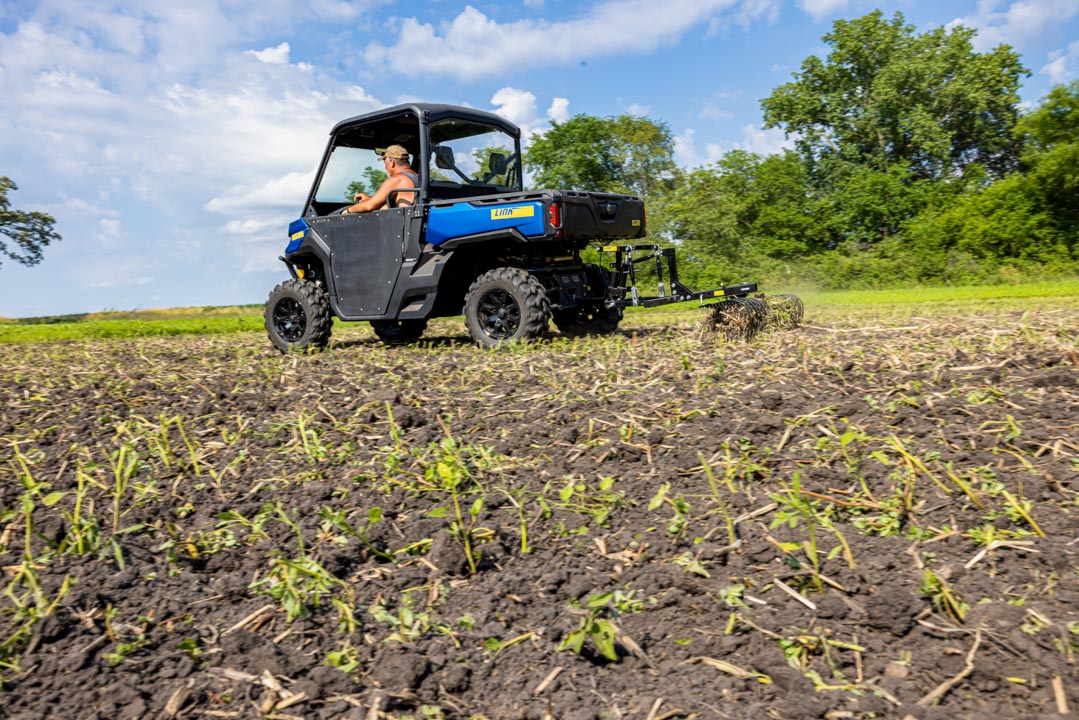 LinkEZE Landscape Rake – Durable Debris and Gravel Clearing Attachment