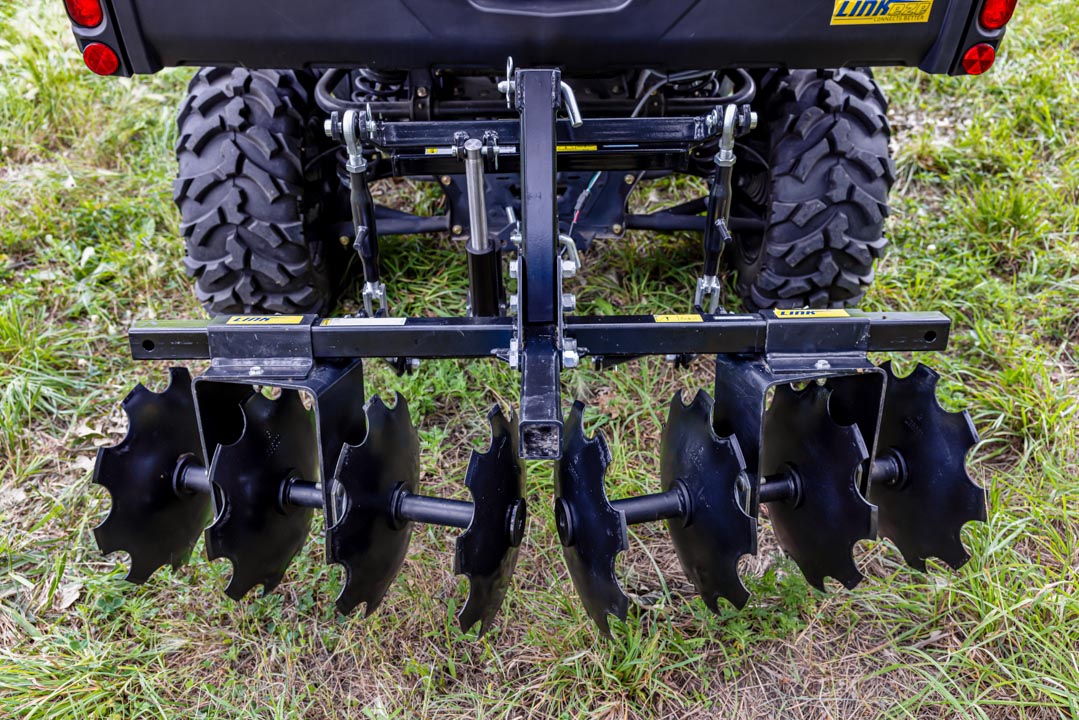 LinkEZE Disc Harrow – Soil Preparation Attachment for ATV/UTV