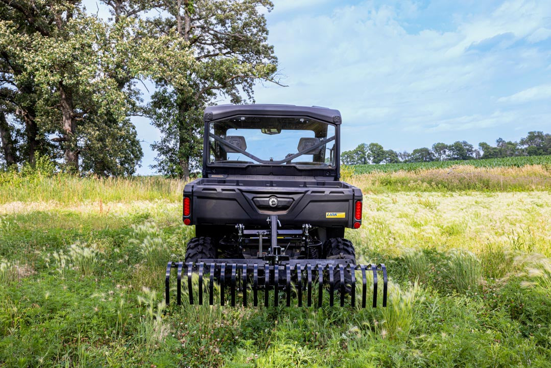 LinkEZE Landscape Rake – Durable Debris and Gravel Clearing Attachment